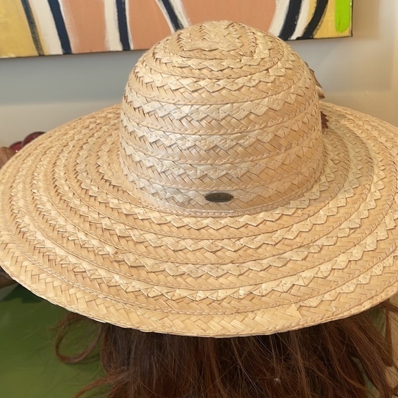 Liz Claiborne straw hat - Picture 4 of 8